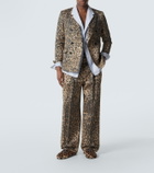 Dolce&Gabbana Leopard-print slippers