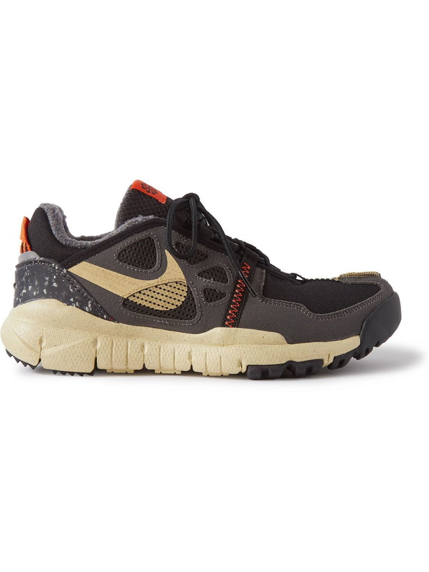 Photo: Nike - Free Terra Vista Panelled Canvas Sneakers - Black