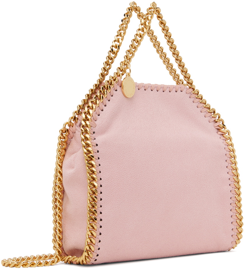 Stella mccartney pink hot sale logo bag