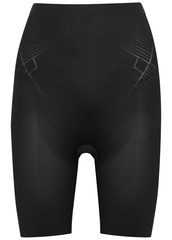 Photo: Spanx Thinstincts 2.0 High-Waist Mid-Thigh Shorts Black