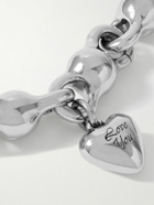 Acne Studios - Agoflus Engraved Silver-Tone Chain Necklace