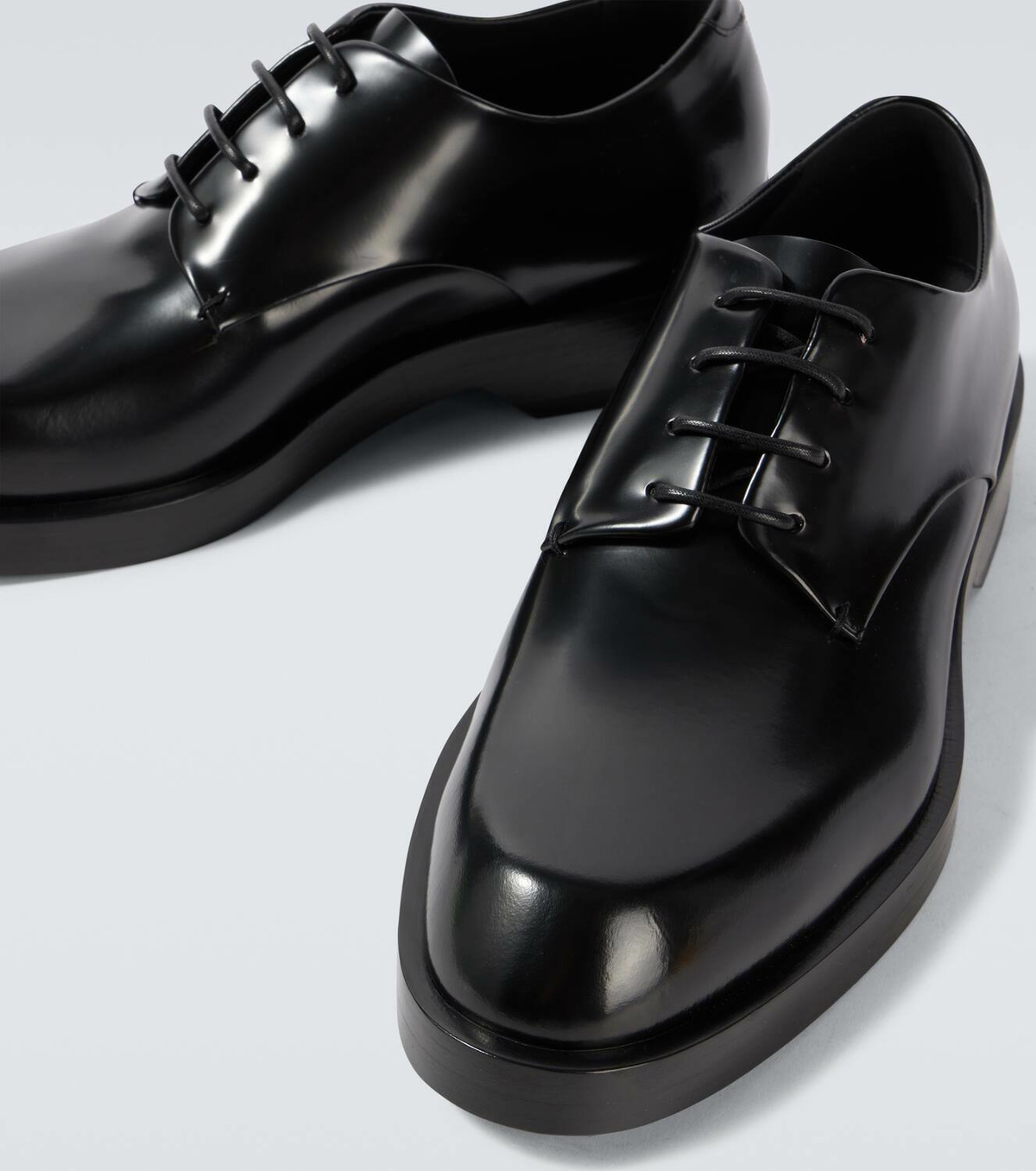パンプス JILLSTUART sienna black platform derby JLSO4E221BK Jil Sander - Leather Derby platform shoes Jil Sander