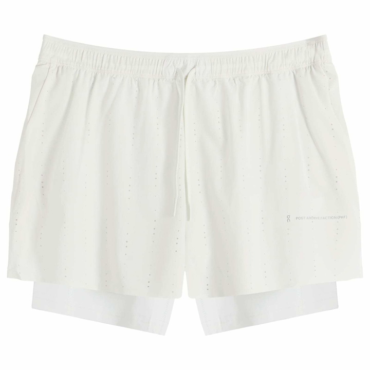 Photo: ON Men's x PAF Zero 2-in-1 Shorts in Ice/Gale