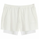ON Men's x PAF Zero 2-in-1 Shorts in Ice/Gale