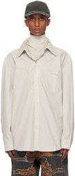 Y/Project Beige Turtleneck Shirt