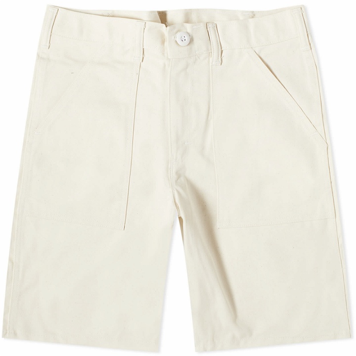 Photo: Stan Ray Men's Fatigue Short in Natural Drill