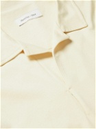 Hamilton And Hare - Lounge Cotton-Piqué Polo Shirt - White
