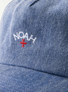 Noah - Logo-Embroidered Denim Baseball Cap