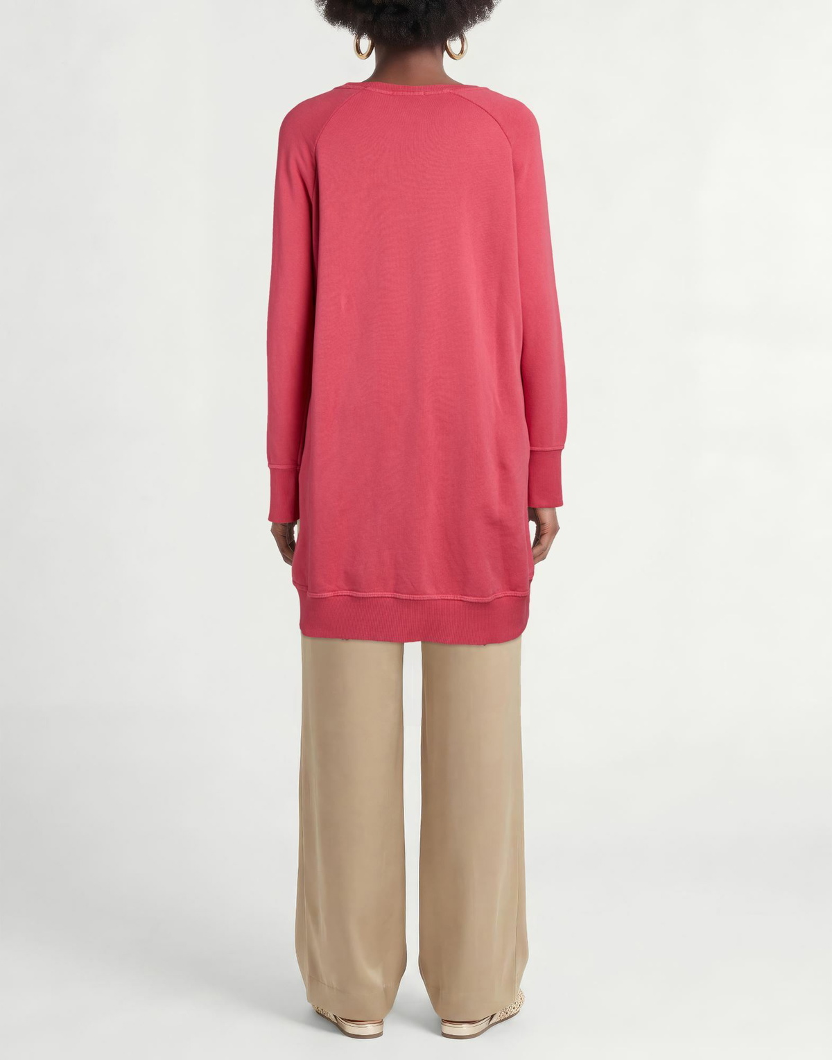 Crossley Womens Sweatshirt in Magenta
