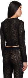 Saturdays NYC Black Peii Long Sleeve T-Shirt