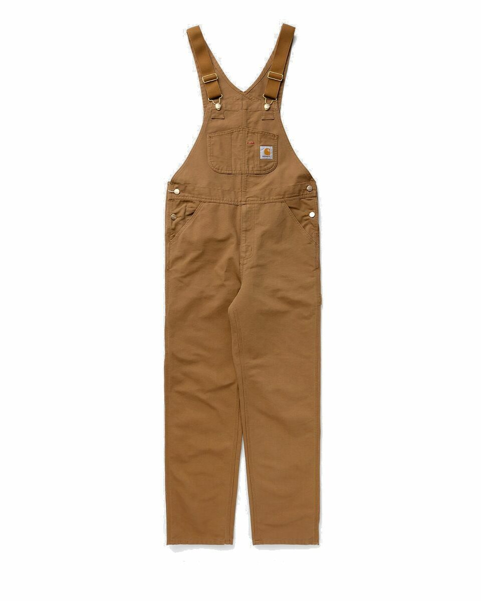 Photo: Carhartt Wip Bib Overall Brown - Mens - Casual Pants