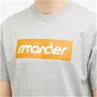 Moncler Men's Logo T-Shirt in Grey