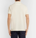 Loro Piana - Regatta Contrast-Tipped Stretch-Cotton Piqué Polo Shirt - Neutrals