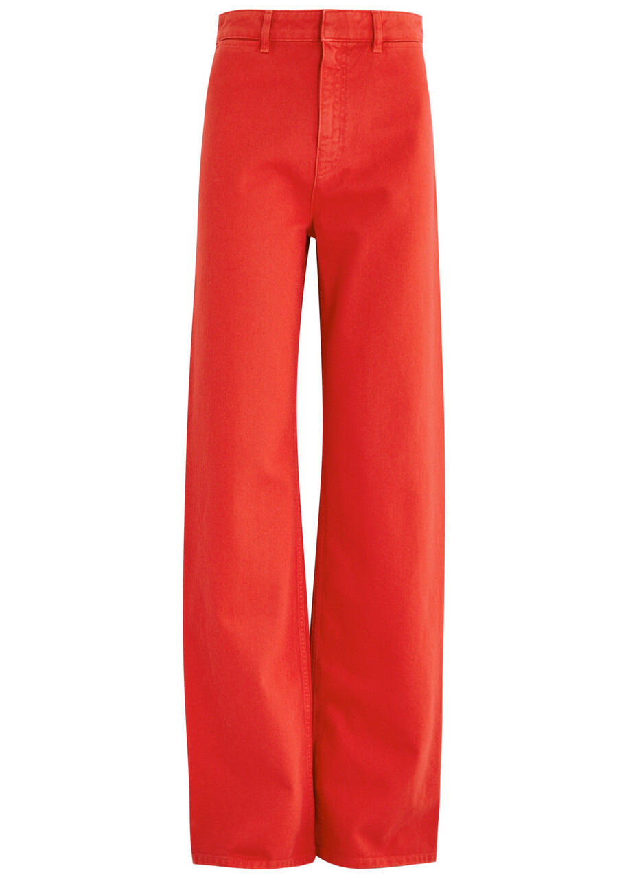 Petar Petrov Dream Lover Straight-leg Jeans Red