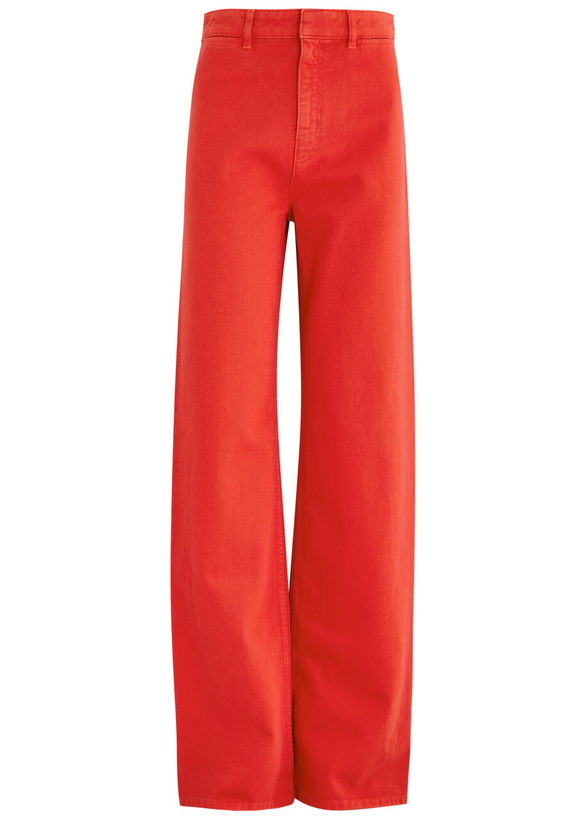 Photo: Petar Petrov Dream Lover Straight-leg Jeans Red