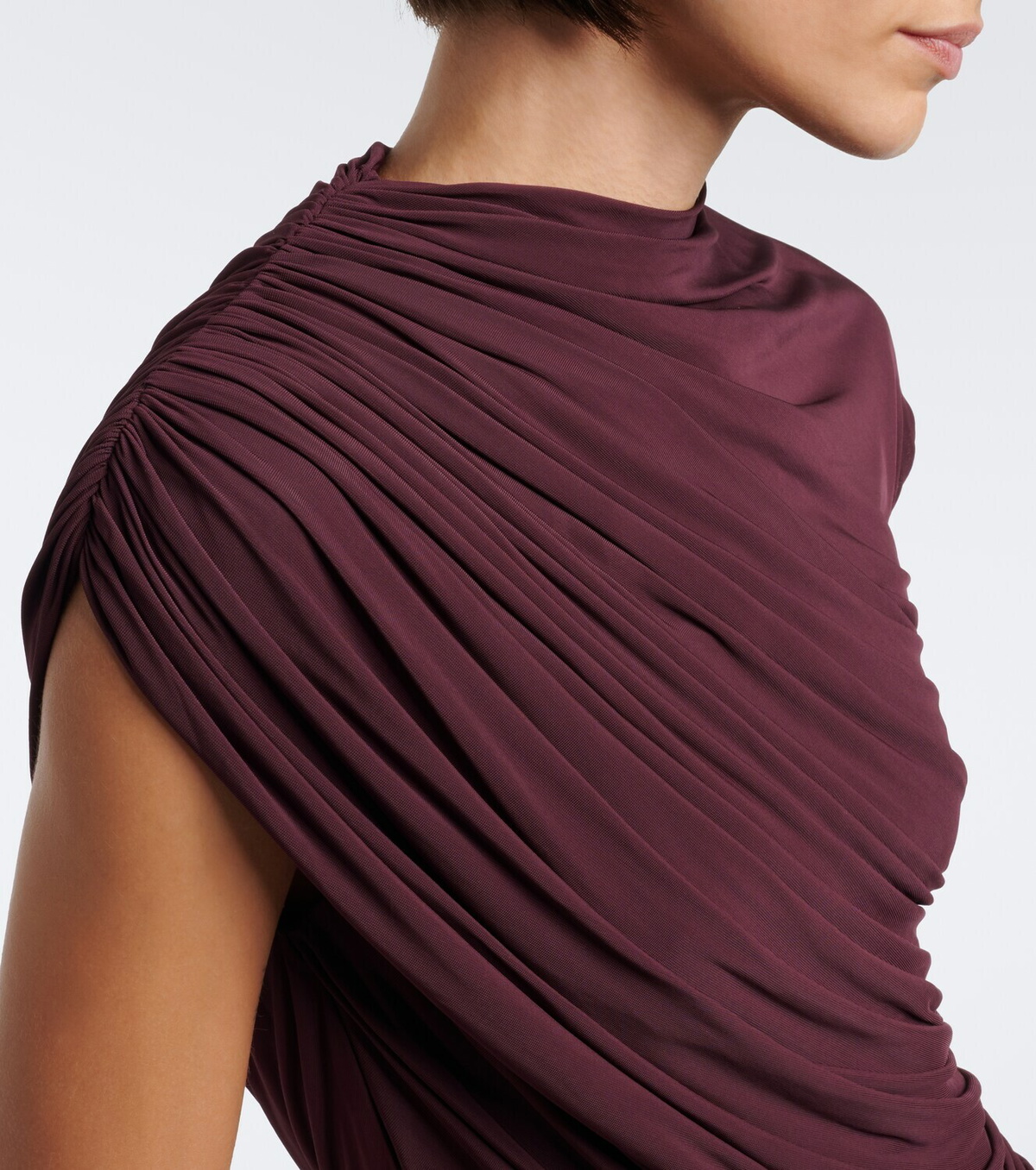 Tove Khari draped jersey top