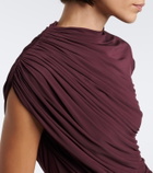 Tove Khari draped jersey top