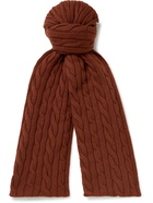 Loro Piana - Cable-Knit Baby Cashmere Scarf