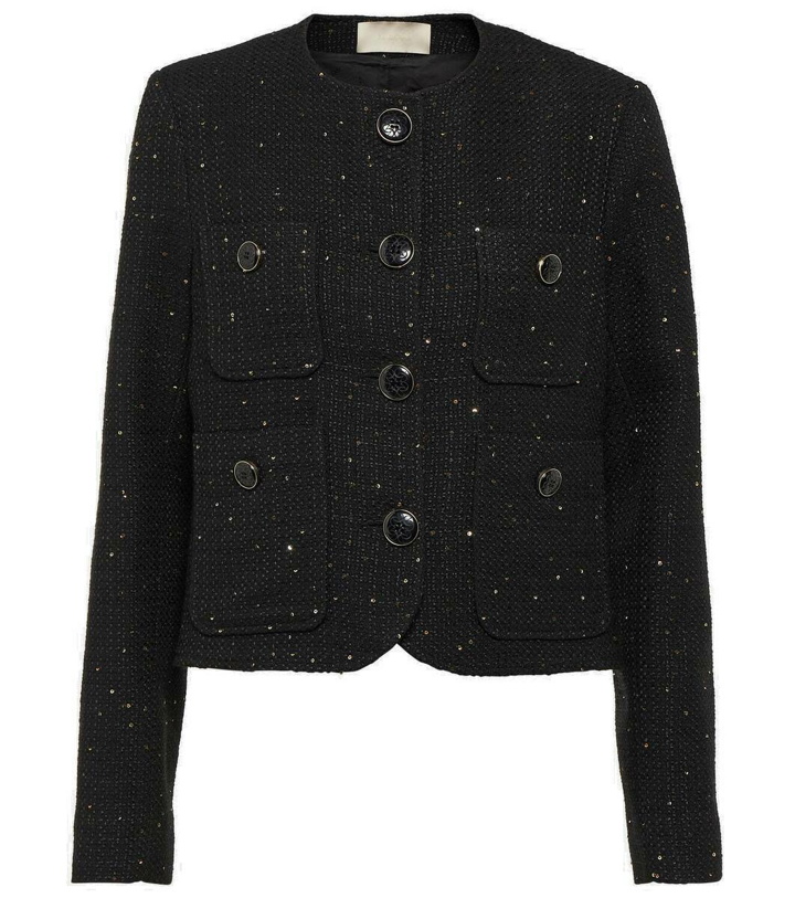 Photo: Elie Saab Sequined tweed jacket