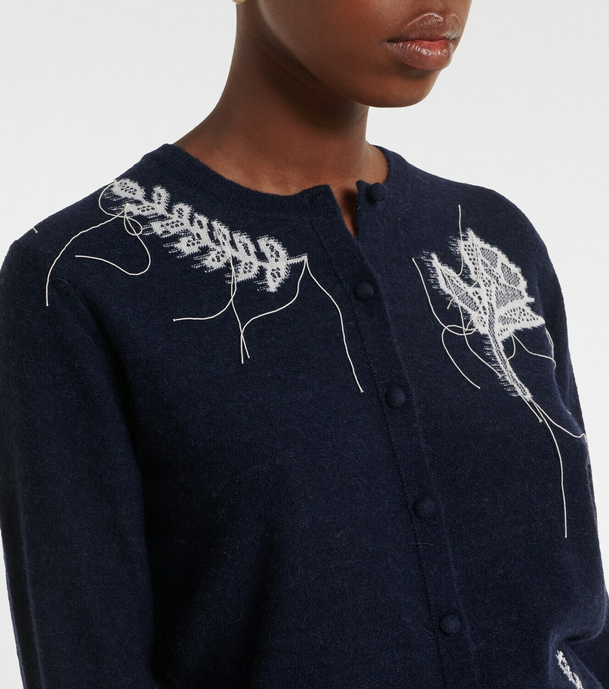 Erdem Embroidered cardigan