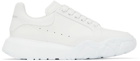 Alexander McQueen White Court Trainer Sneakers