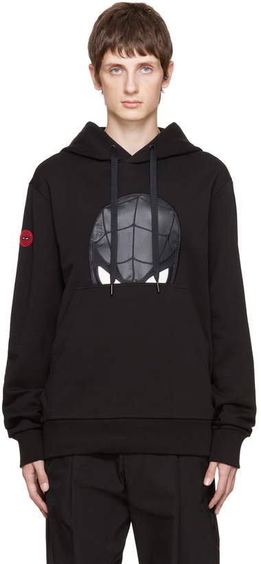 Photo: Moncler Black Spiderman Hoodie