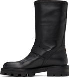 Jimmy Choo Black Biker II Boots