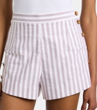 Vivienne Westwood Elle pinstripe cotton shorts