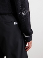 Neighborhood - Straight-Leg Crepe Trousers - Black