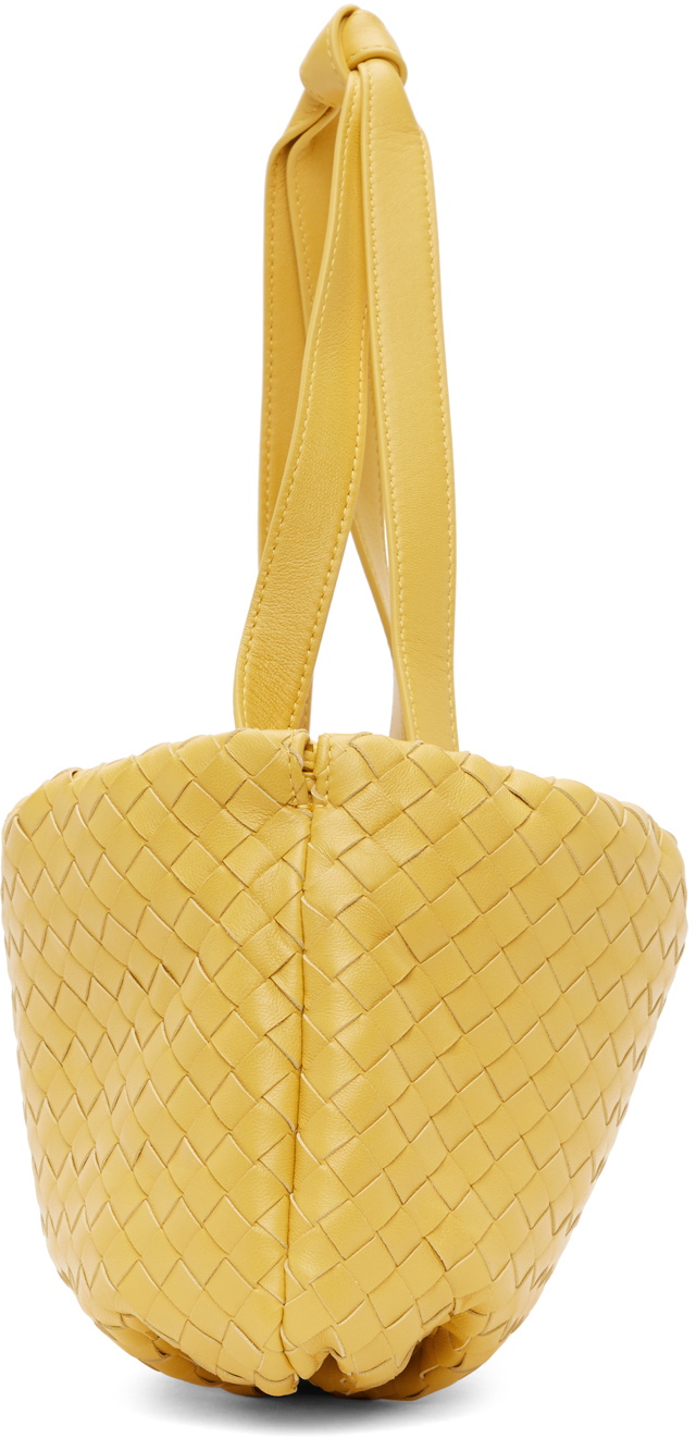 Bottega Veneta Yellow Small Intrecciato Bulb Bag Bottega Veneta
