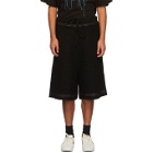 NAMESAKE Black Knit Tobi Shorts