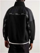 WTAPS - Mercer Panelled Fleece and Ripstop Jacket - Black