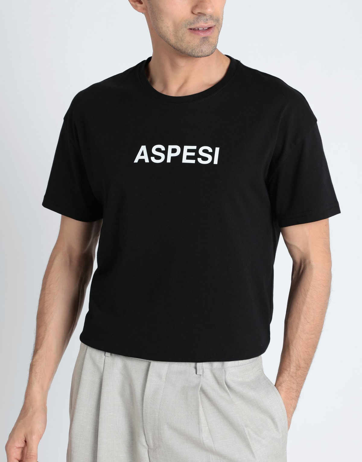 Aspesi Mens T-shirt in Black