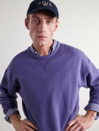 Aimé Leon Dore - Nyc Logo-Embroidered Cotton Cap - Blue