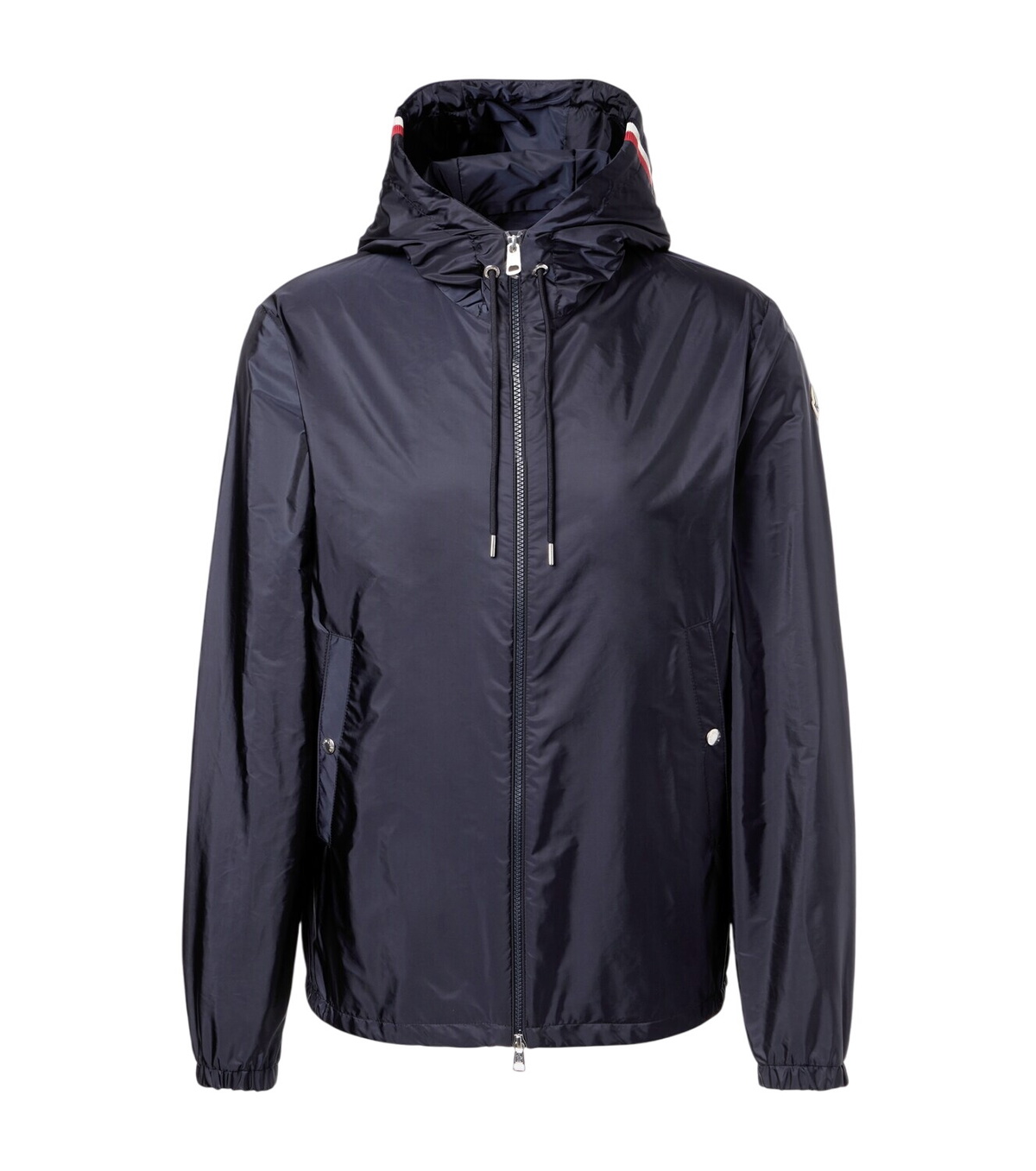 Moncler Men's Grimpeurs Zip Hooded Windbreaker in Navy Moncler