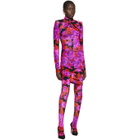 Richard Quinn Red Floral Dress