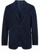 Massimo Alba - Sloop Slim-Fit Cotton-Corduroy Suit - Blue