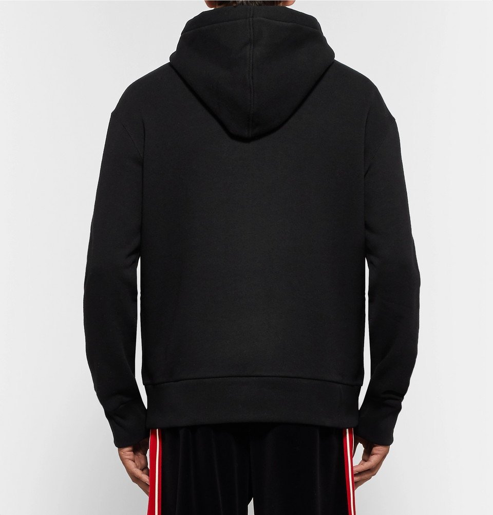 Gucci hoodie men black hot sale