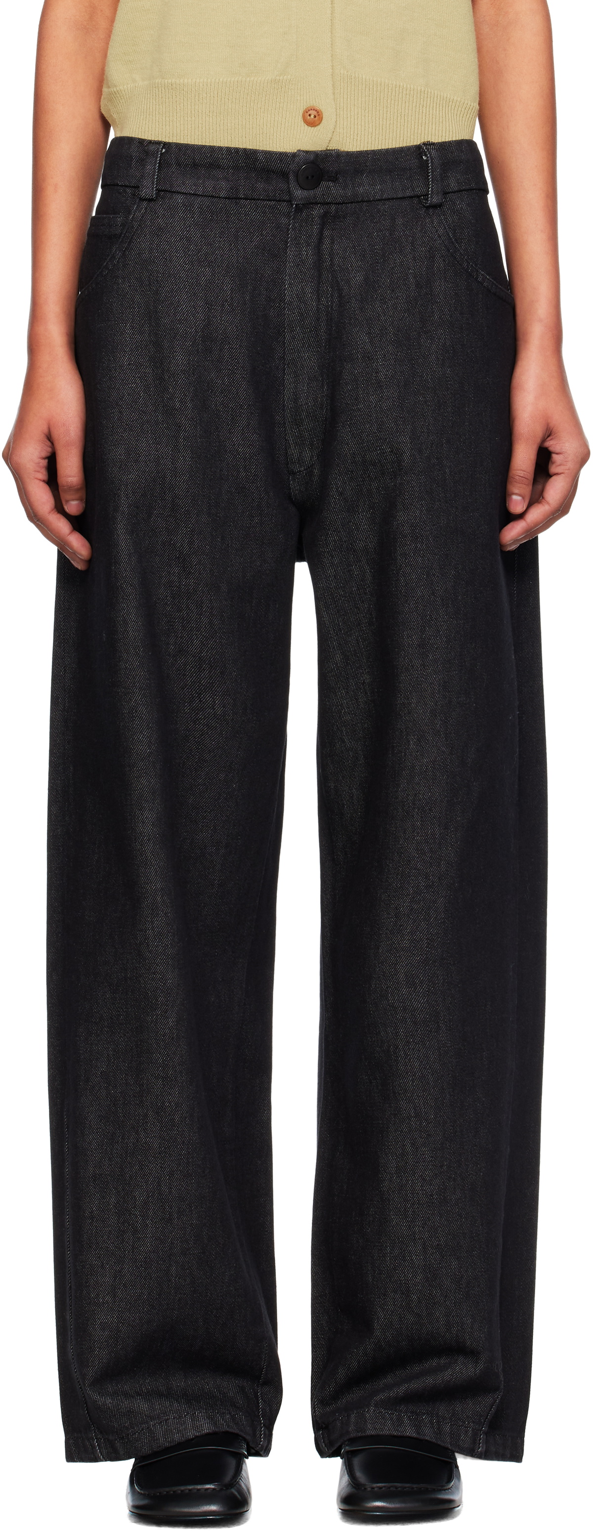 Cordera Black Straight Jeans