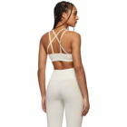 Reebok By Victoria Beckham Off-White Seamless Bra