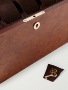 Rapport London - Heritage Burr Walnut 16-Piece Watch Box