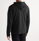 James Perse - Brushed Cotton-Blend Jersey Hoodie - Gray