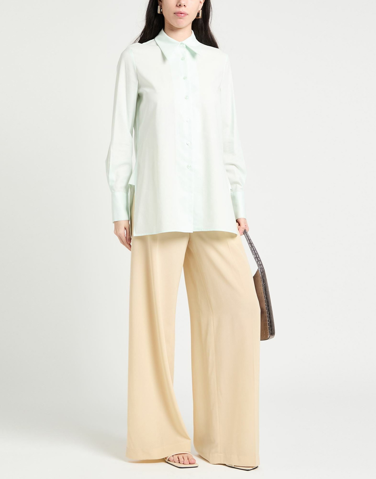 Low Classic Womens Shirt Light in Green