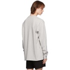 Sporty and Rich Grey Live Longer Long Sleeve T-Shirt