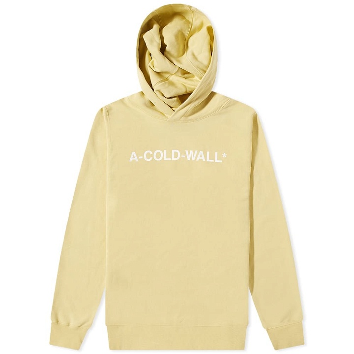 Photo: A-COLD-WALL* Men's Essential Popover Hoody in Flaxen Beige