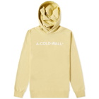 A-COLD-WALL* Men's Essential Popover Hoody in Flaxen Beige