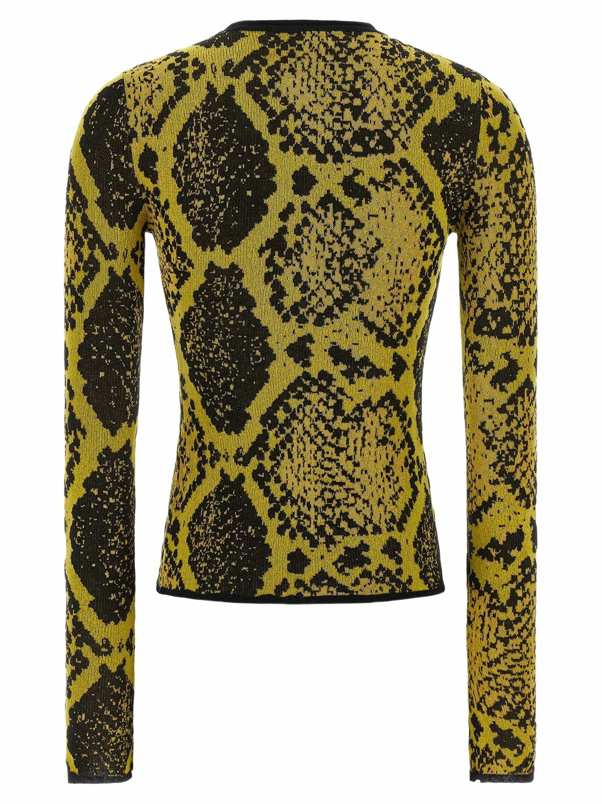 The Attico Python Jacquard Cardigan