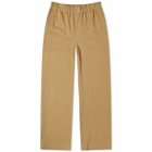 Auralee Men's Easy Chino Pants in Light Brown