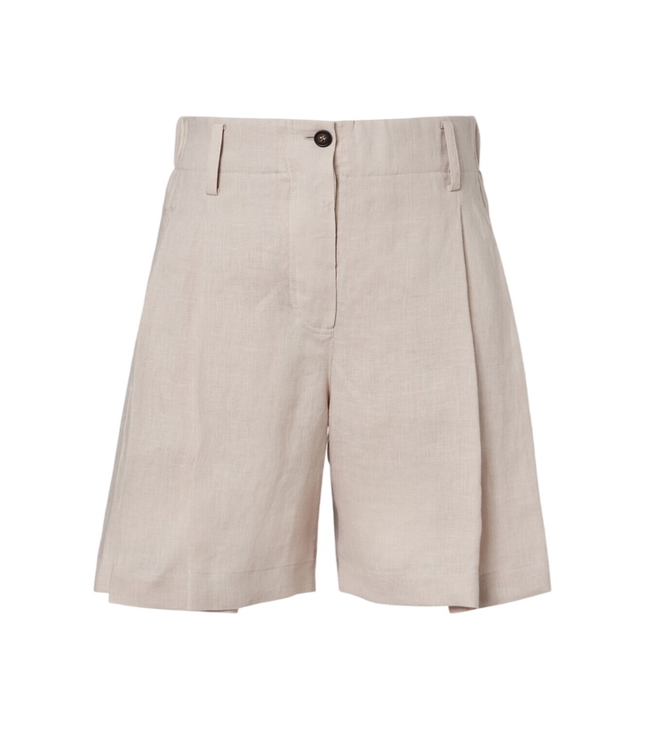 Photo: Brunello Cucinelli Linen shorts