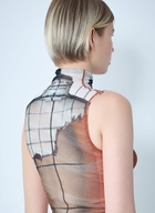 Jean Paul Gaultier Fire Mesh Tank Top